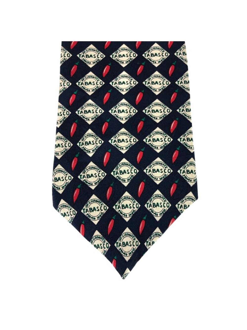 Tabasco Multicolor 100% Silk Mens Tie Necktie Chili Pepper